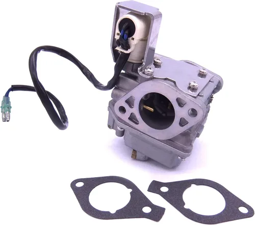 SouthMarine Motor de barco 6AH-14301-00 6AH-14301-01 carburador Assy y 6AH-13646-00 juntas (2 piezas) para motor fuera de borda Yamaha 4-Stroke F20