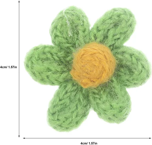 Miniatura 7 de EXCEART Parches bordados para planchar con flores, bonitos parches bordados para coser en flores, parches de bordado para ropa, bolsas