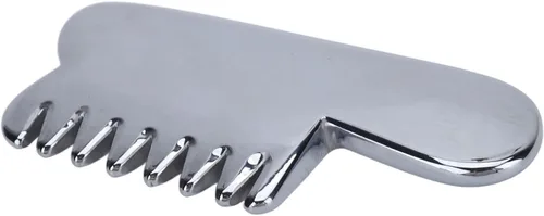 Miniatura 7 de Peine de Terahercios, Gua Sha Terahertz Peine, Masaje Peine Terahercios, Peine de Piedra Terahercios para SPA Acupuntura, Peine de peluquería