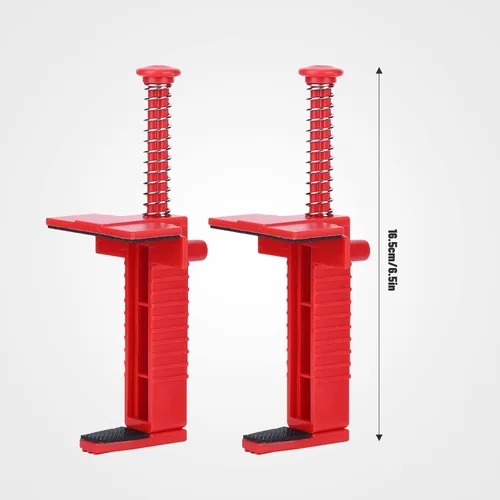 Miniatura 5 de AYNEFY Líneas de albañilería, 2 piezas de revestimiento de ladrillo para cajón de alambre de colocación de ladrillos colgante, herramienta de Rojo