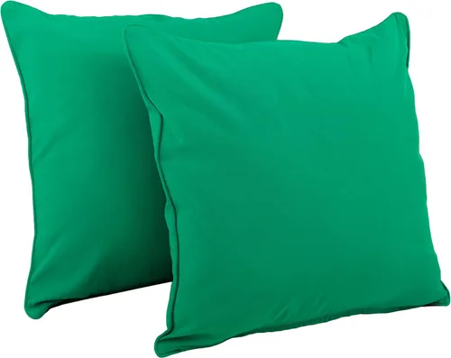 Miniatura 20 de Blazing Needles Almohadas de piso de sarga con cable (juego de 2), 25", lima Mojito Mojito Lima