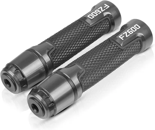 Miniatura 10 de Tapón para manillar de motocicleta, pomos antideslizantes para mango de scooter extremos de manillar de mano de 7/8 pulgadas 0.866 in con logotipo