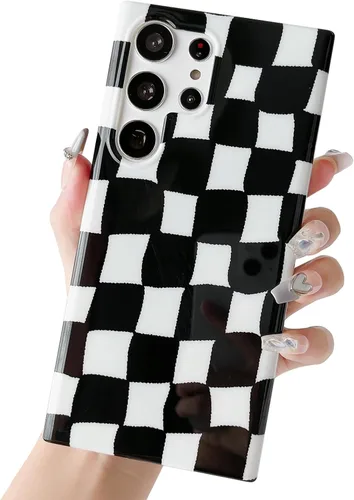 Miniatura 10 de S23 - Funda para Samsung Galaxy S23 para mujeres y niñas, diseño de mármol con purpurina floral, silicona suave, delgada, bonita, flexible, funda
