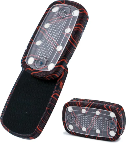 Miniatura 13 de DjuiinoStar Juguete deslizante antiestrés silencioso (fibra de carbono + fibra de vidrio), control deslizante libre de CNC, juguete magnético