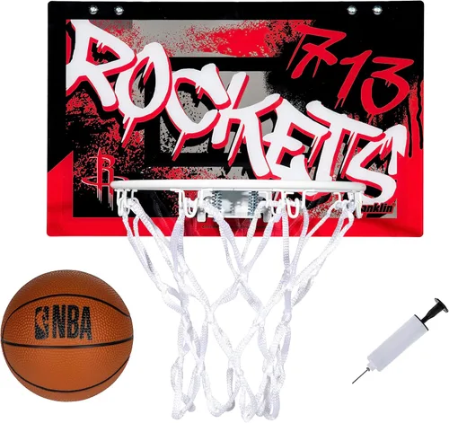 Miniatura 29 de Franklin Sports NBA Team Over the Door Aros de Baloncesto - Mini Aro de Baloncesto Interior para Niños + Juego de Pelota - Mini Aros para Fanáticos