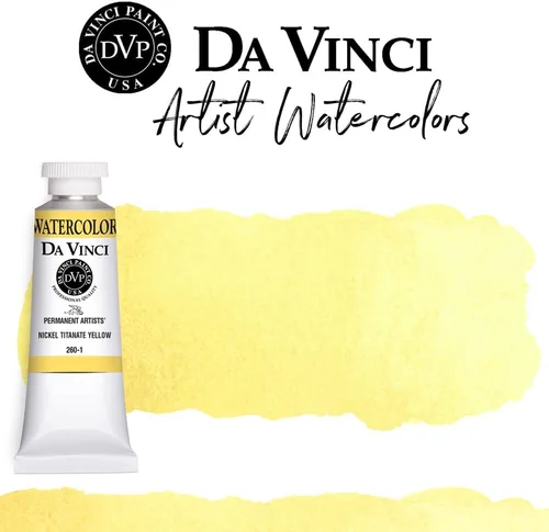 Miniatura 94 de DA VINCI PAINTS Pintura Acuarela Profesional para Artistas, Alizarin Crimson (Quinacridone), 37ml Índigo