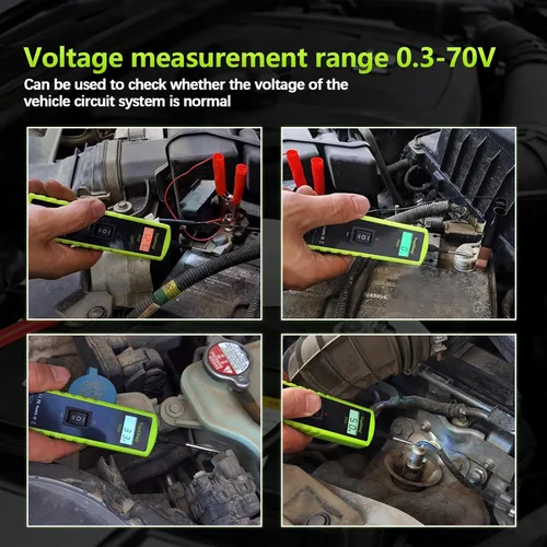 Miniatura 5 de Topdiag Probador de sonda de circuito de potencia automotriz P60, Kit de sonda de circuito de alimentación de 12-24V, Buscador de automóvil