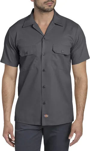 Miniatura 4 de Dickies Camisa de trabajo de manga corta Flex Slim Fit para hombre