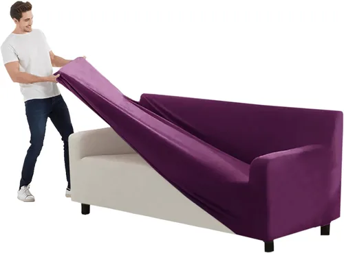 Miniatura 171 de Funda para Sofá de Terciopelo, Fundas Elásticas para Sofá para Funda Principal Separada/Respaldos y Cojines de Asiento, Funda para Sofá, para Fundas
