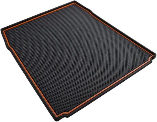 Miniatura 9 de Alfombrillas de silicona para Subaru Crosstrek Accesorios 2012-2017 Forester 2014-2018 XV Impreza 2012-2016 Interior Dash Pad Liner anaranjado