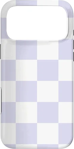 Miniatura 22 de Cute Pastel Lavender Off White Checker Pattern Design Case for iPhone 17