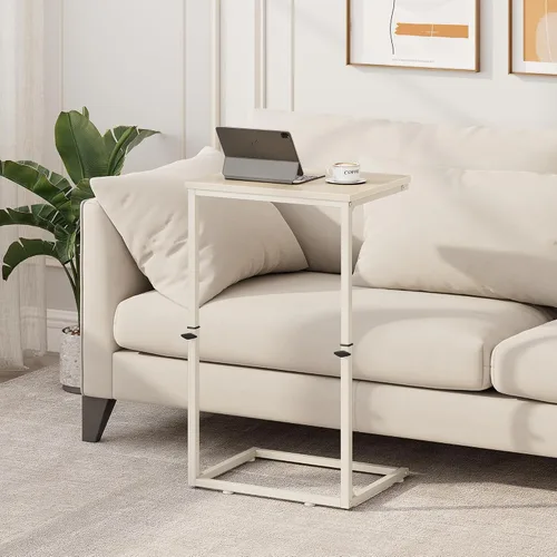 Miniatura 2 de Vagusicc C Shaped End Table for Couch, 33.2'' Tall C Table Adjustable Height Side Table, Small Side Table for Small Spaces, Couch Tables that Slide