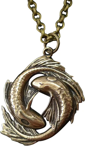 Miniatura 49 de Collar Yin Yang para hombre, joyería colgante de alta calidad de aspecto antiguo, regalos de Yin Yang, joyería vikinga para hombres
