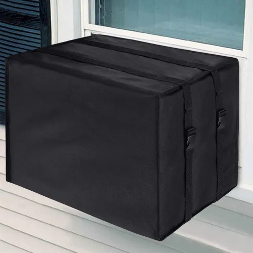 Miniatura 7 de UNUN Cubiertas de aire acondicionado de ventana para exterior, cubiertas de unidad de aire acondicionado para exteriores, 17 pulgadas de ancho x 13