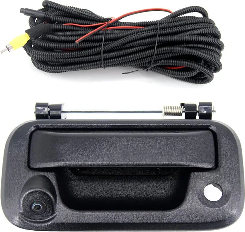 FEXON Manija de la puerta trasera y cámara de estacionamiento inversa compatible con Ford F150 2005-2014 F250 F350 F450 F550 2008-2016
