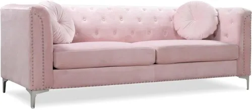 Miniatura 10 de Glory Furniture Sofá de dos plazas Pompano Velvet en negro