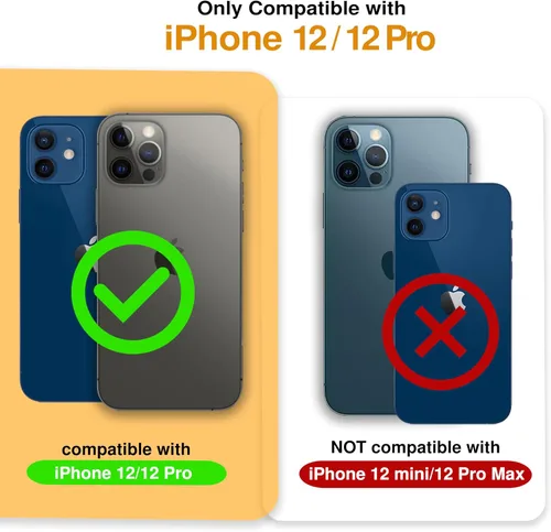 Miniatura 6 de Amazon Basics Funda protectora a prueba de golpes para iPhone 12 mini, transparente