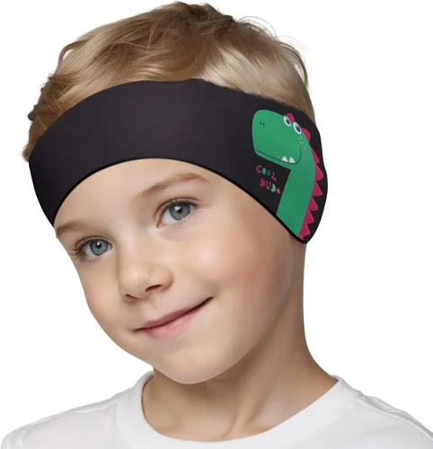 Miniatura 17 de HeySplash Diadema de natación, tapones para los oídos de natación, banda para los oídos de nadador, tapones para los oídos para niños, protector