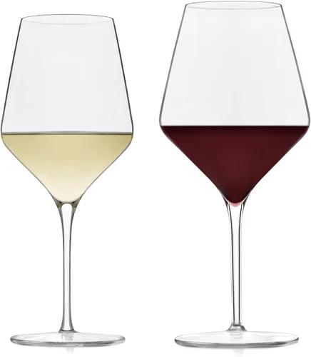 Miniatura 12 de Libbey Signature - Juego de 4 copas de vino tinto, sin costuras, de 24 onzas, para cabernet, merlot y más, copas de vino con tallo para todas