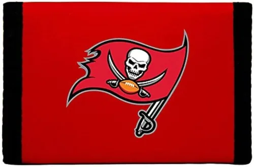 Miniatura 9 de Rico Industries NFL Football - Cartera de nailon de tres pliegues