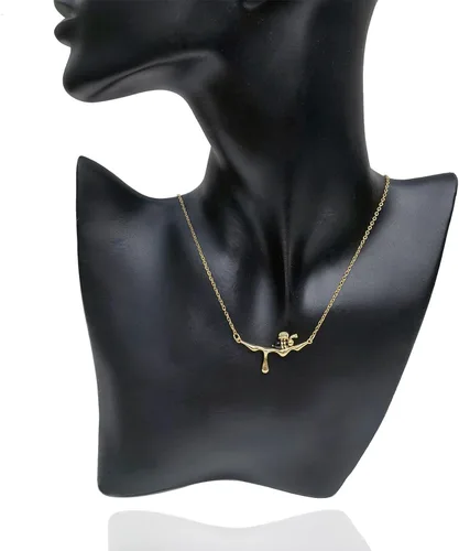 Miniatura 4 de Collar de abejorro con dije de abejorro, collares con colgante de miel goteante para mujer, joyería simple para uso diario, collares para mejores
