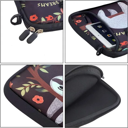 Miniatura 5 de RICHEN - Bolso cruzado con asa para laptops, iPads, libros electrónicos y tabletas infantiles, con bolsillo Disco