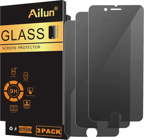 Miniatura 15 de Ailun Protector de pantalla de privacidad para iPhone 16e / iPhone 14 / iPhone 13 / iPhone 13 Pro [6.1 pulgadas] paquete de 2 fundas de vidrio