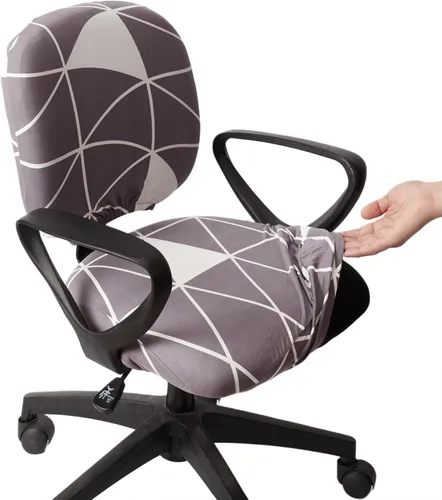 Miniatura 39 de Melaluxe Funda para silla de oficina de computadora, funda universal protectora y elástica para silla giratoria elástica Totam