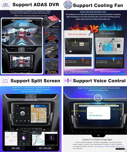 Miniatura 5 de Android 11 Car Stereo Radio Car-Play para Hyundai I20 2015-2018 LHD 2011 Reproductor Multimedia Soporte Navegación GPS BT FM 4G WiFi Volante Control