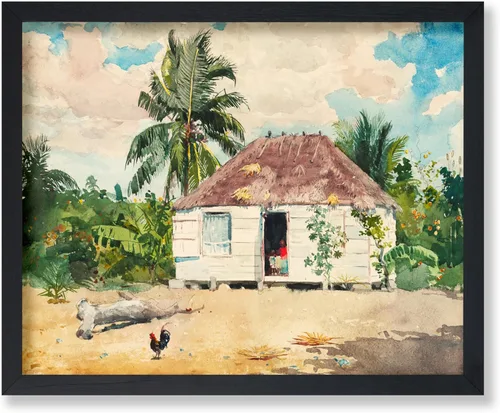 Miniatura 12 de Poster Master Impresión de pintura vintage de árbol de Navidad, póster retro de vacaciones, arte de invierno, diseño abstracto melancólico de pared