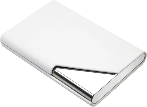 Padike Portador de Tarjetas de Visita, Estuche de Tarjetas de Visita de Cuero Mejorado, Portadores de Tarjetas de Bolsillo para Hombres o Mujeres, Z