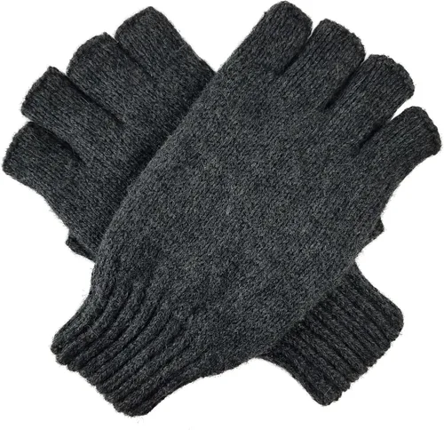 Miniatura 9 de BRUCERIVER Guantes de lana de punto con forro Thinsulate para hombre