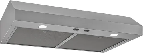 Miniatura 10 de Broan-NuTone BCSD136BL Glacier - Campana extractora de cocina con luz, extractor para debajo del gabinete, Negro, 36 pulgadas
