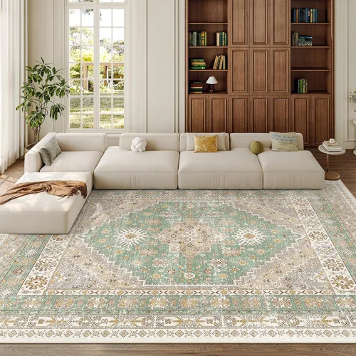 Miniatura 130 de zesthome Alfombra 4x6 - Alfombra Resistente a Manchas Lavable, Alfombras con Respaldo Antideslizante para Sala de Estar, Alfombras Pequeñas de Área
