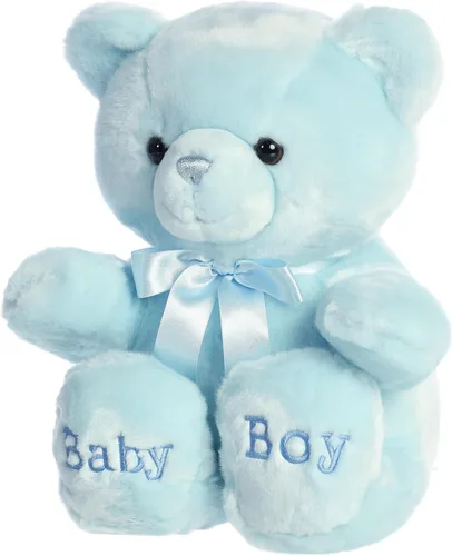 Miniatura 5 de Aurora® Snuggly Comfy™ - Animal de peluche para bebé, compañero reconfortante, juego imaginativo, color azul, 13 pulgadas