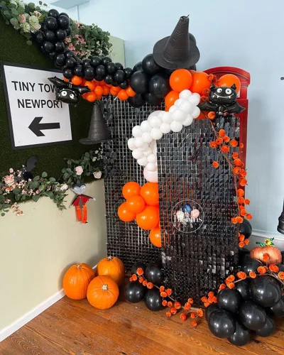 Miniatura 2 de Fondo negro brillante para pared, 3 x 4 pies, fondo de fotos de graduación con purpurina para fiestas, aniversarios, discotecas, cumpleaños