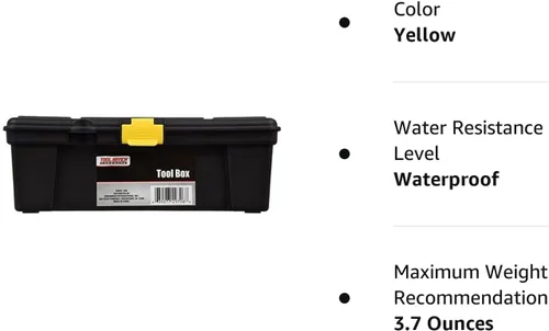 Miniatura 2 de Caja de herramientas de 12 pulgadas Negro/Amarillo