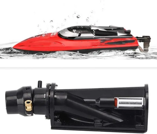 Miniatura 3 de Juego de bomba de chorro de propulsor de barco a control remoto, módulo impermeable de bajo ruido, 6 12 V, compatible con motor sin escobillas