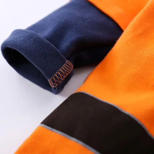 Miniatura 3 de RELABTABY Lindo traje de mameluco de manga larga para bebés y niñas
