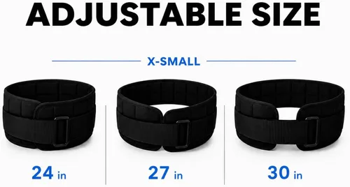 Miniatura 6 de W8FIT Cinturón Ajustable con Peso para Caminar y Hacer Ejercicio