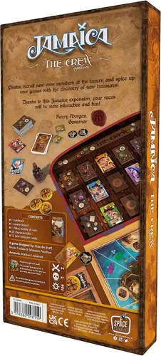 Miniatura 3 de Jamaica The Crew - Expansión del juego de mesa – Juego de estrategia, juego de mesa familiar para niños y adultos, juego de aventura pirata, a