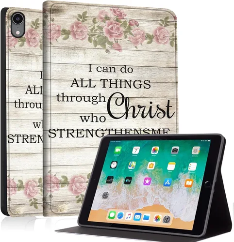 Miniatura 57 de Case for iPad mini A17 Pro (7th/6th Gen 2024/2021), Slim Shockproof Protective Cover with Auto Sleep/Wake, Durable PU Leather Multi-Angle Stand