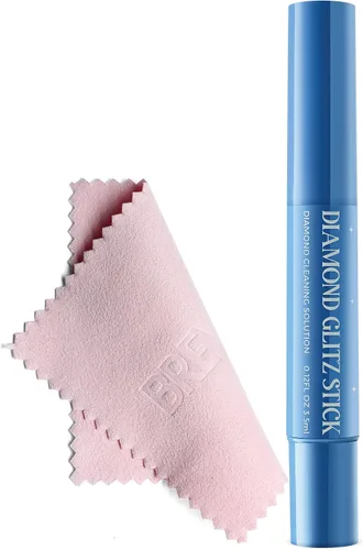 BREXONIC Diamond Glitz Stik Ring Cleaner Pen Polishing Cloth Non Toxic Gold and Jewelry Cleaner Diamond and Cubic Zirconia Cleaning Stick Pen