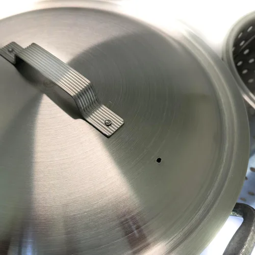 Miniatura 5 de Olla de aluminio con cesta vaporizadora, Plateado