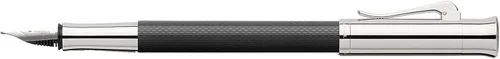 Miniatura 2 de Graf von Faber-Castell 146541 Faber-Castell Pluma estilográfica, F, punta fina, guilloche, negro