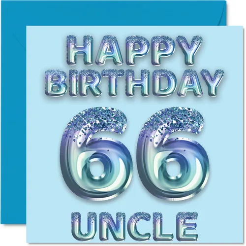Miniatura 317 de Stuff4 Tarjeta de primer cumpleaños para niños, globo de fiesta con purpurina azul, tarjetas de feliz cumpleaños para niño de 1 año, nieto, hijo, 57