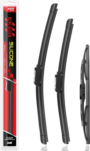 Miniatura 46 de BERG REGEN - Repuesto para limpiaparabrisas de silicona de 16, 14 y 14 pulgadas para Toyota FJ Cruiser 2007-2014, hojas para todo tipo de clima