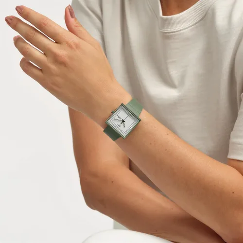 Miniatura 10 de Swatch What If Green Men's Watch SO34G700