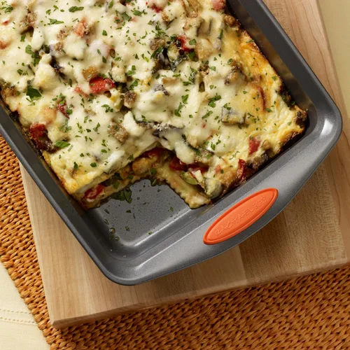 Miniatura 2 de Rachael Ray Yum-O - Molde antiadherente para tartas, 9 x 13 pulgadas