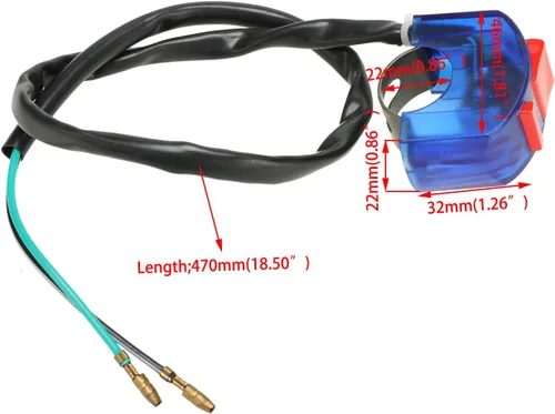 Miniatura 8 de YOXUFA Mini kit de acelerador de bicicleta de repuesto para Coleman Minibike CT200U CT200U-EX BT200X Baja DB30 Warrior MB200 Predator 212cc Motovox